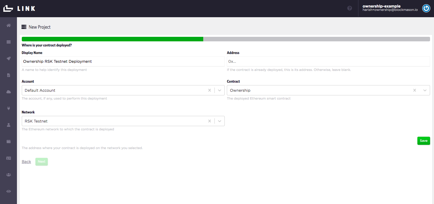 RSK deployment Link